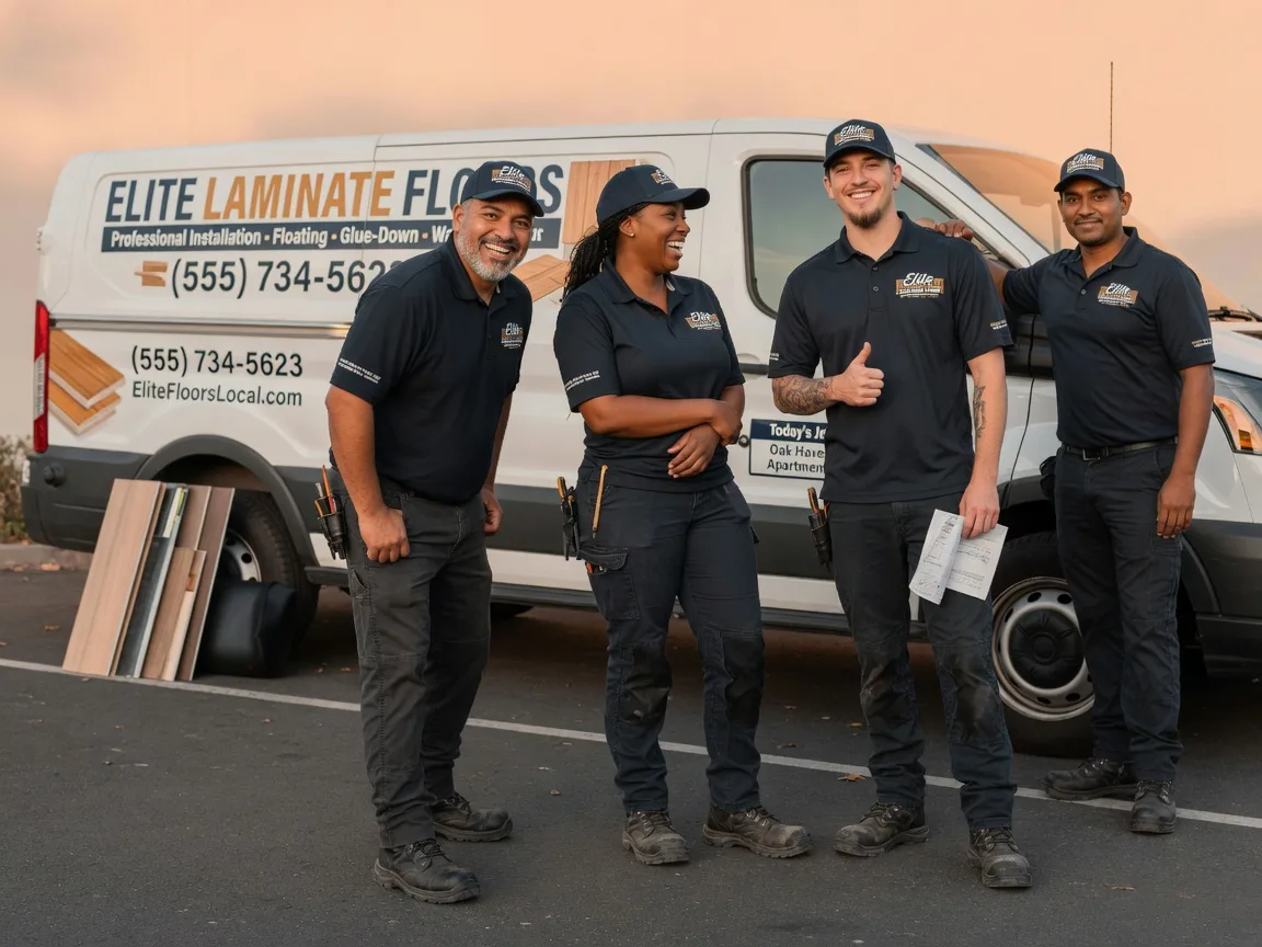 Laminate flooring installation company in Wellston, OH
